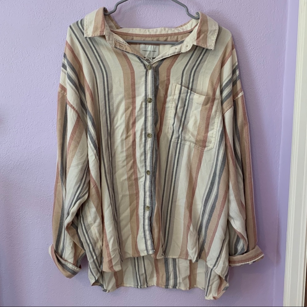 Women’s stripe button down - Picture 2 of 8